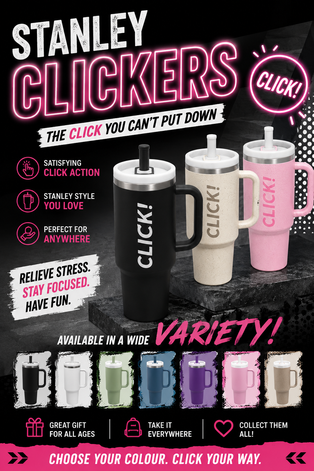 Stanley Cup Clicker Sensory