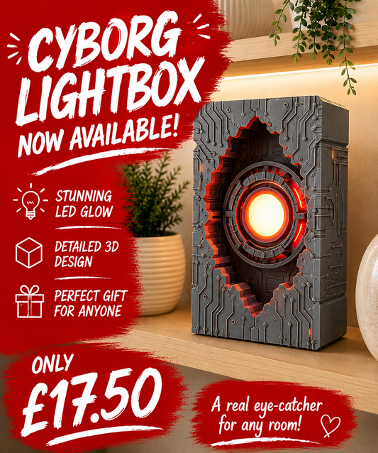Cyborg- Broken Brick Design