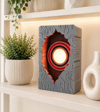 Cyborg- Broken Brick Design