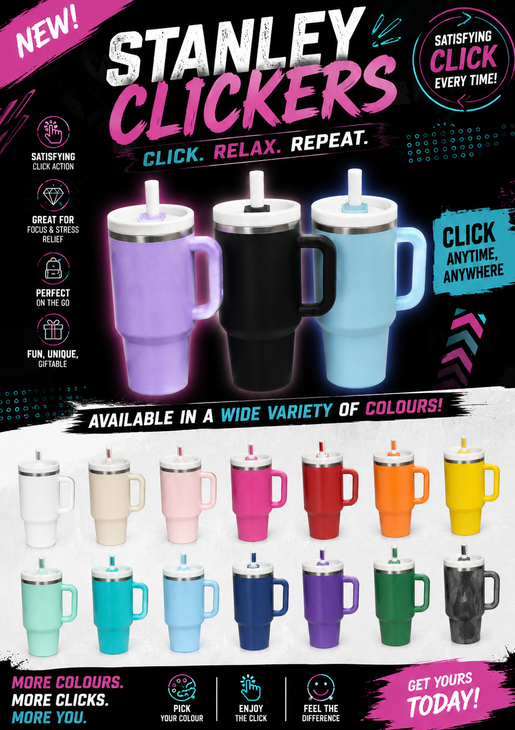 Stanley Cup Clicker Sensory