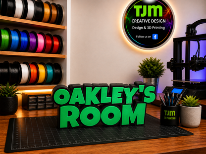 PersonalisedDoor/Wall Name Sign