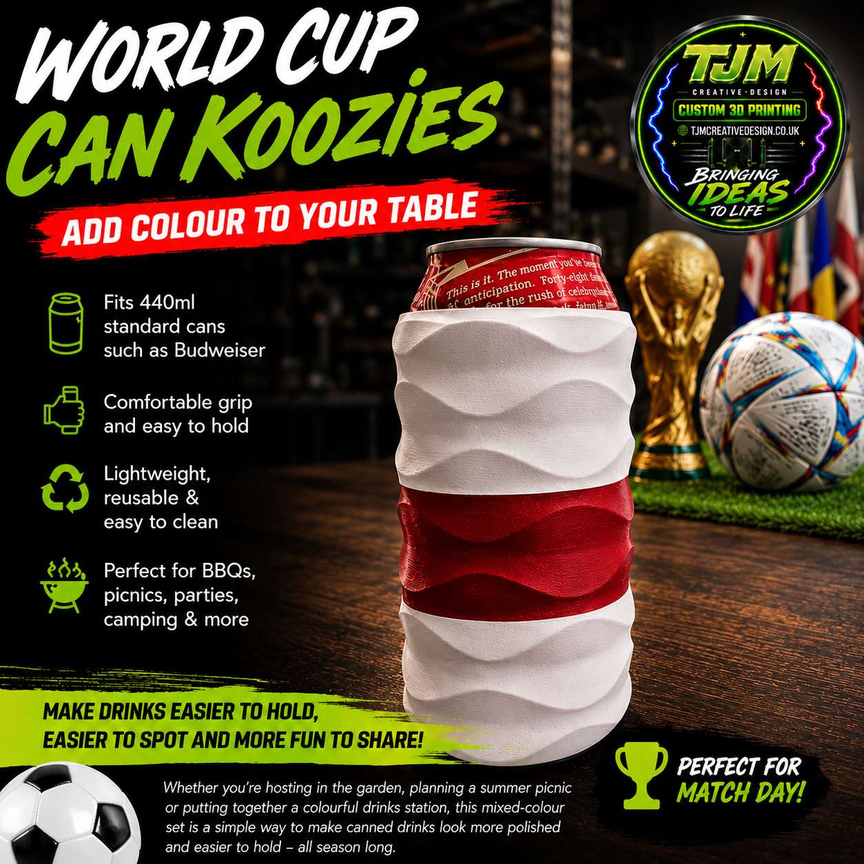 World Cup Koozie