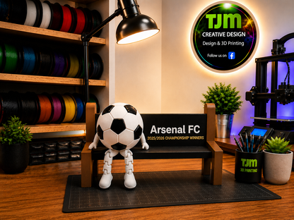 Arsenal - Custom Football Bench (Special Edition)