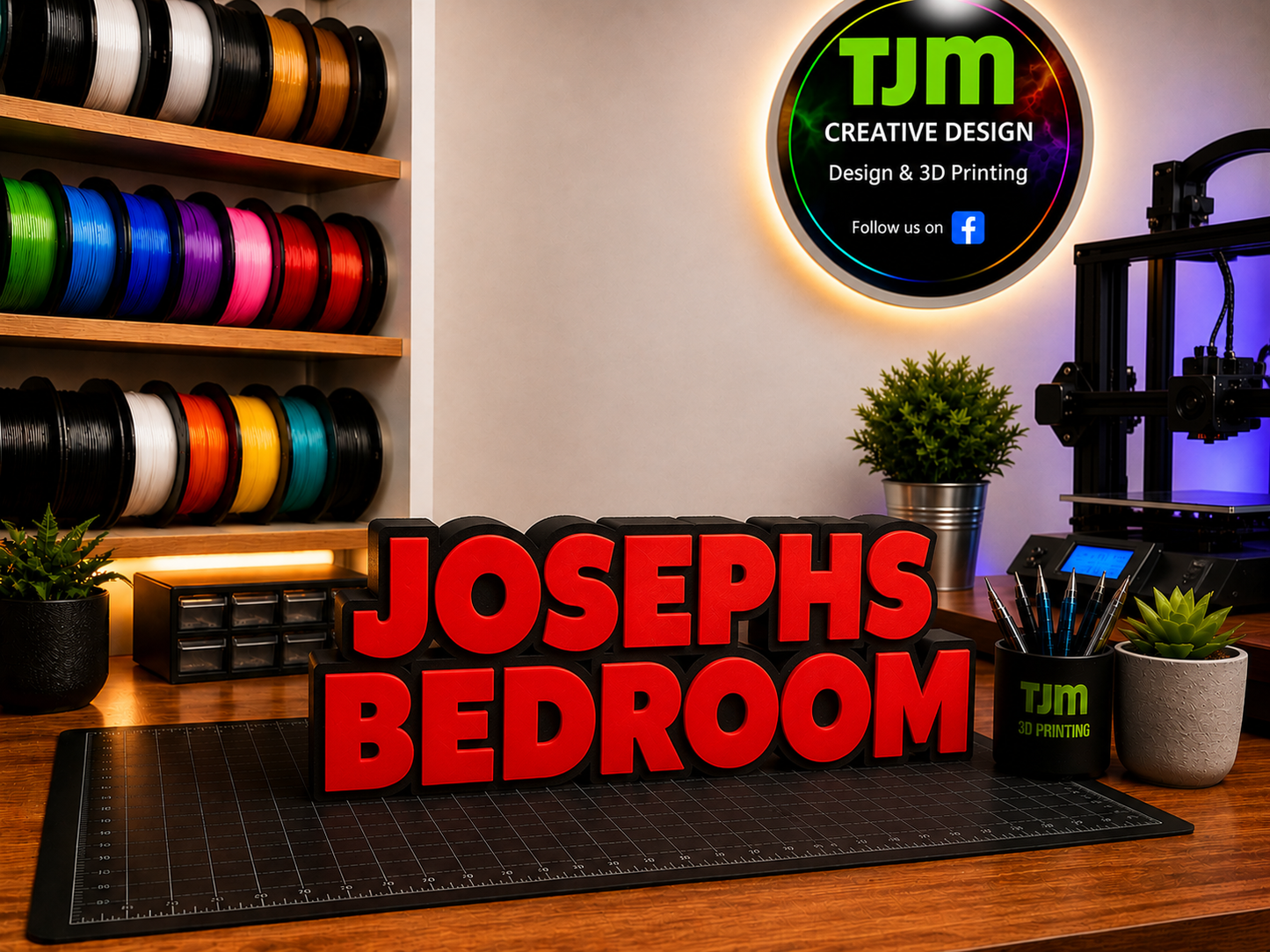 PersonalisedDoor/Wall Name Sign