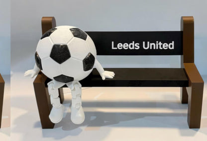 3D Printed Football Bench & Football – Personalised Football Gift