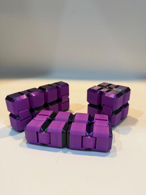 3D printed infinity fidget cube