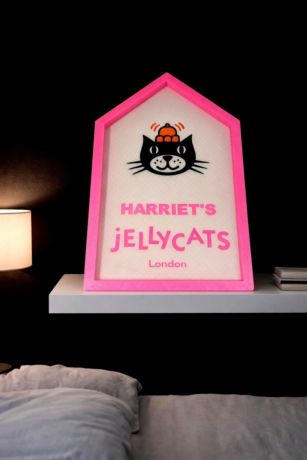 Personalised 3D name sign