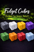 Plain colour infinity fidget cube