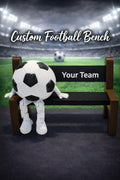 Personalised football bench