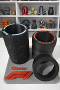 Personalised F1 tyre pen holder