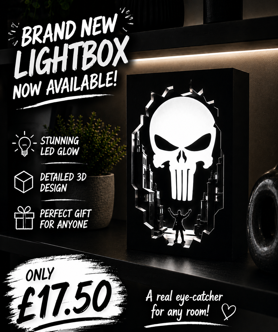 Punisher - Broken Brick Design